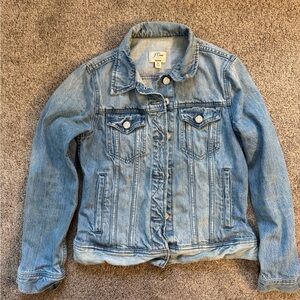J Crew denim jacket XS